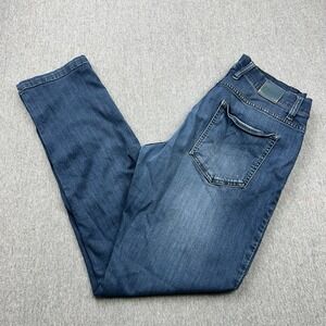 Mugsy Fultons Mens Jeans 30x31 Stretch Blue Denim FLX3NFU